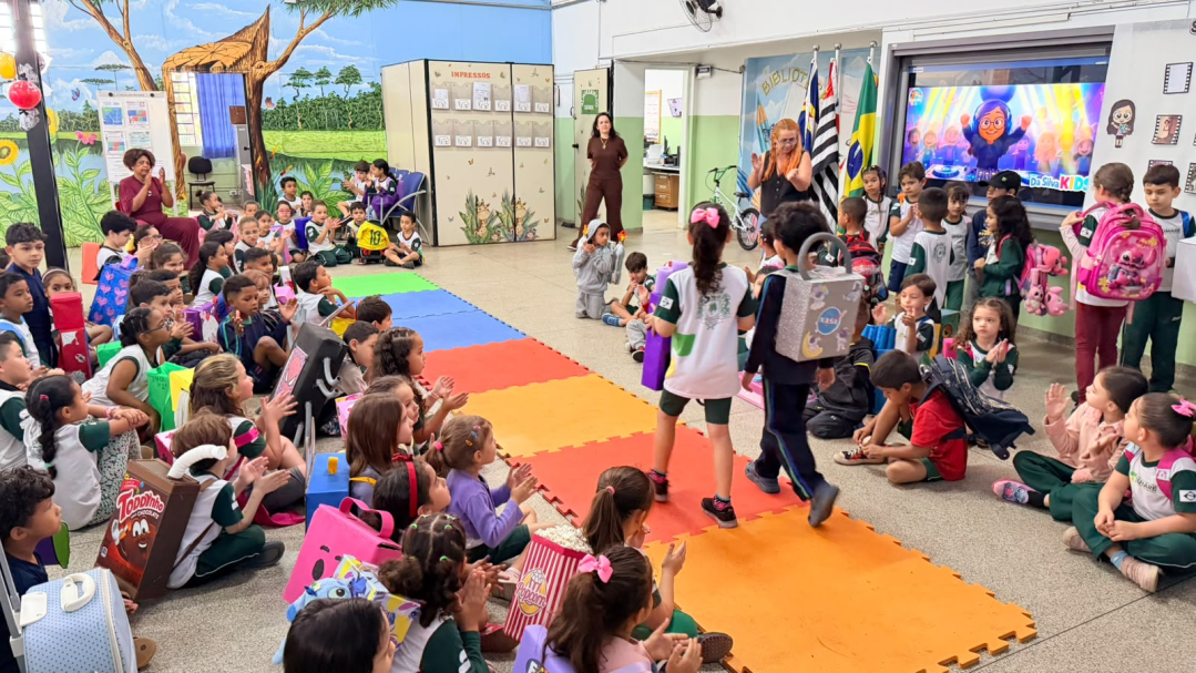 Capa notícia Semana da Criança movimenta as 40 escolas municipais de Sumaré com atividades lúdicas e merenda especial